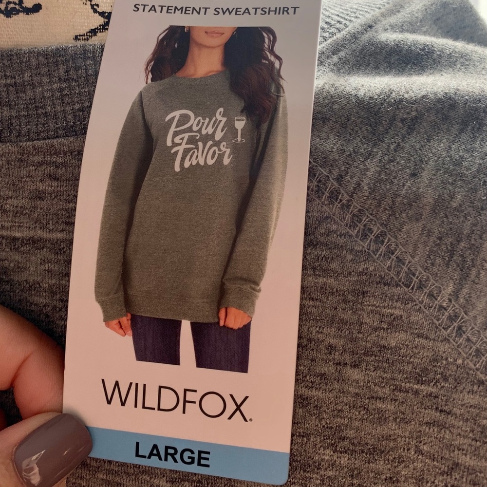 Wildfox oversized sweater at amazing price
